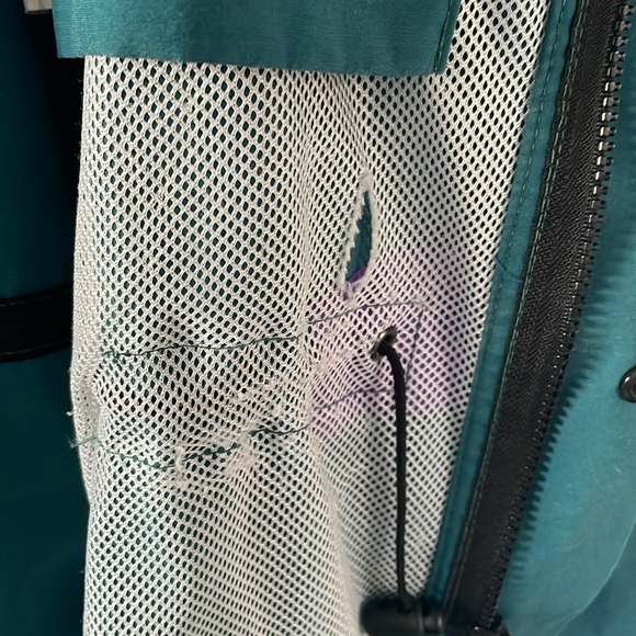 Vintage Kanuk Shell Windbreaker Jacket Full Zip Blue Green Layer Unisex Size XXL - Picture 11 of 16